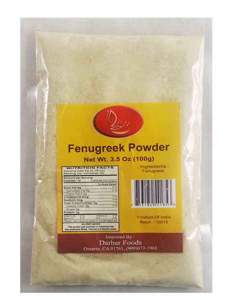 Fenugreek Powder - Click Image to Close
